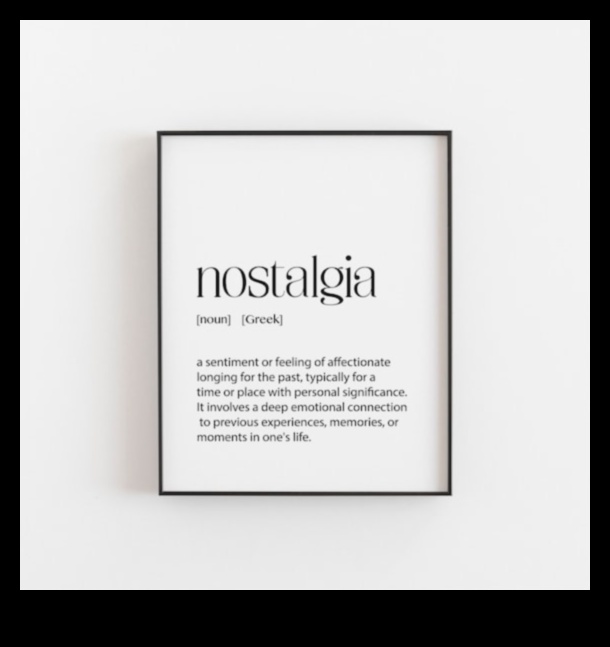 Navigați în Nostalgia: Călătoria sentimentală a unui călător