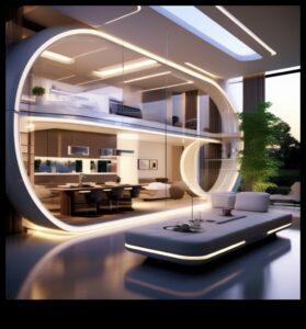 Design de afișaj: electronică arhitecturală pentru spații de locuit moderne